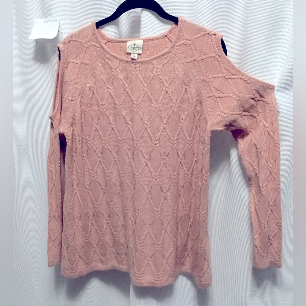 Supersoft, cold shoulder sweater